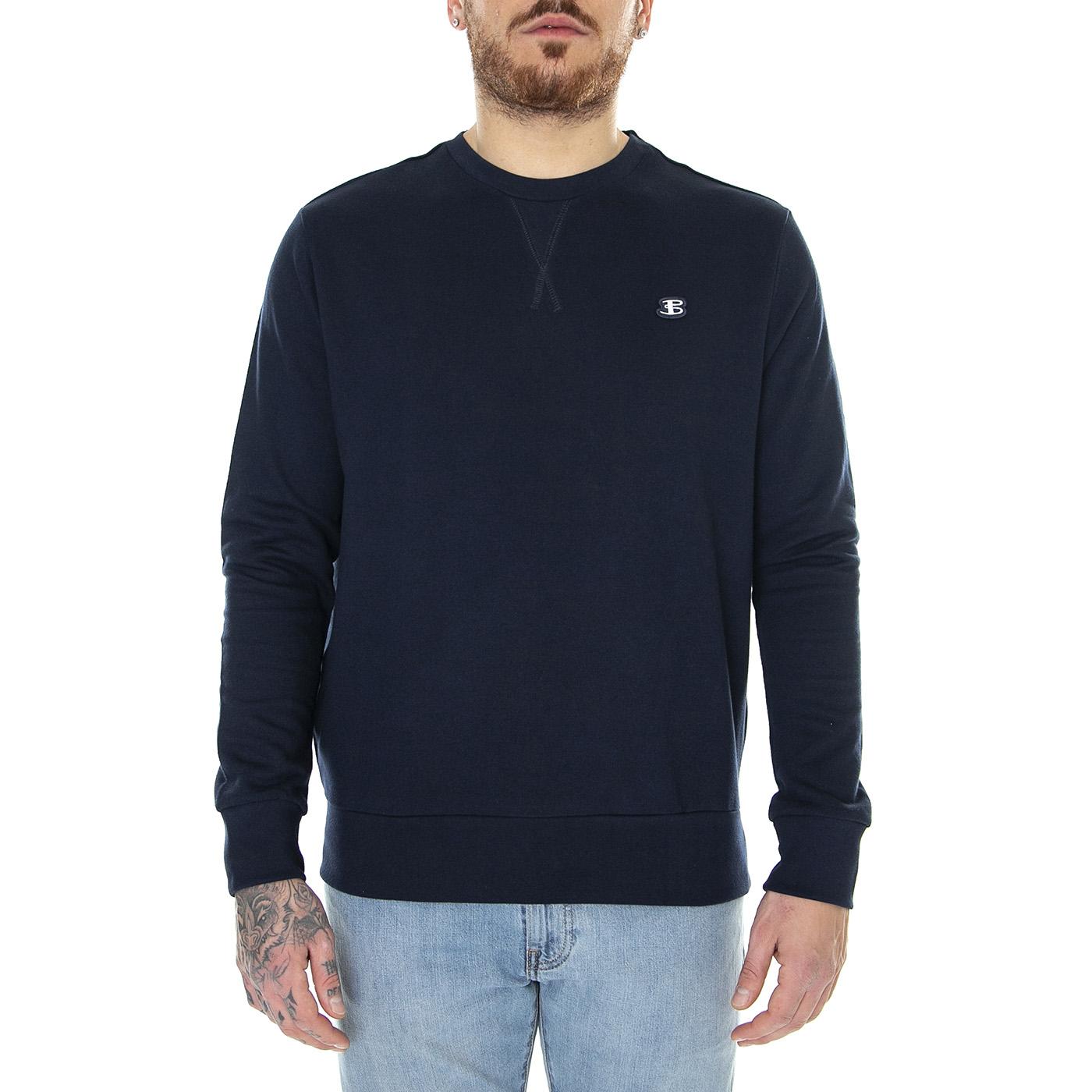 Core Crew Sweat Marine - Felpa Girocollo Uomo Blu 65534-035  BEN SHERMAN 