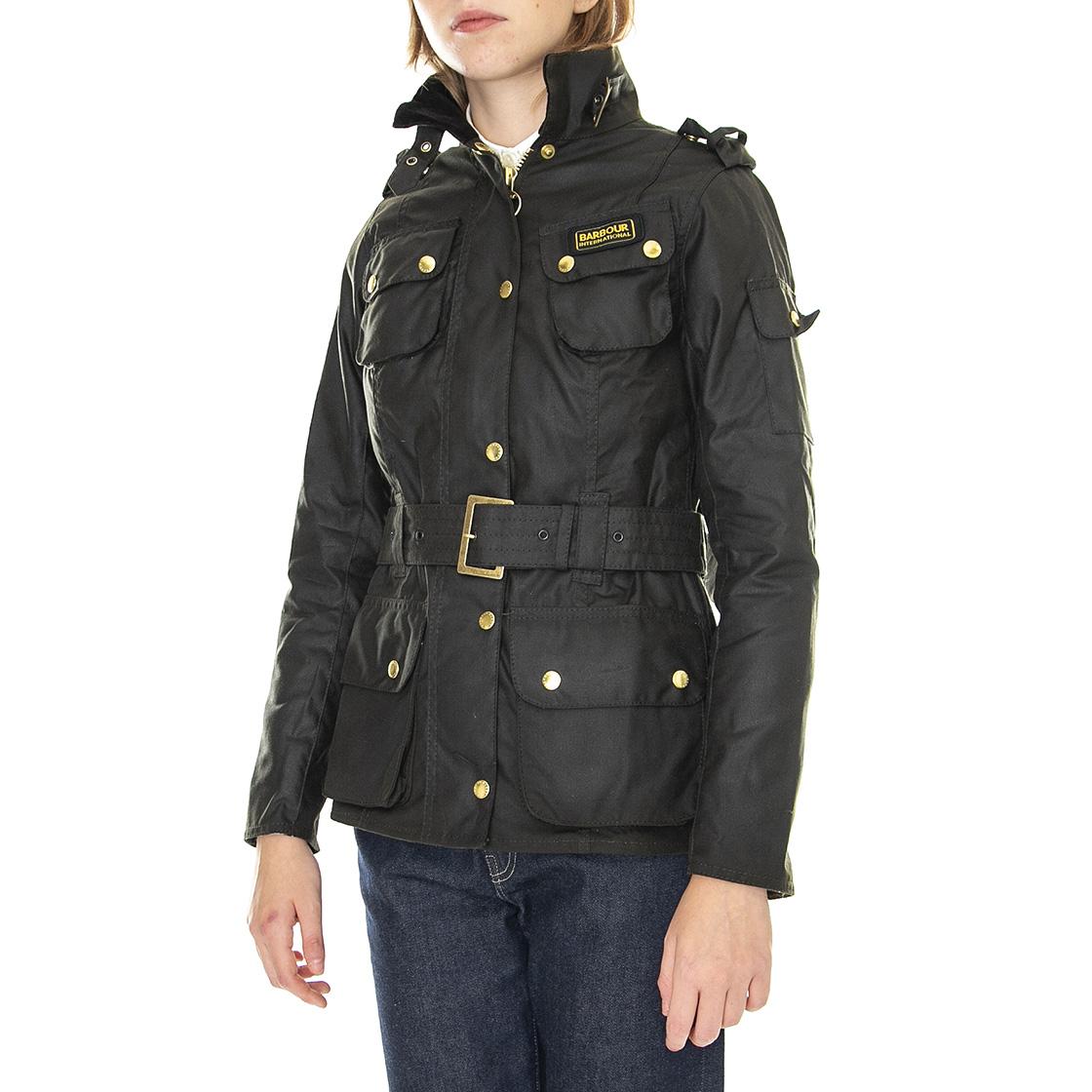 Ladies International Olive - Giacca Invernale Donna Marrone LWX0003OL92  BARBOUR INTERNATIONAL 