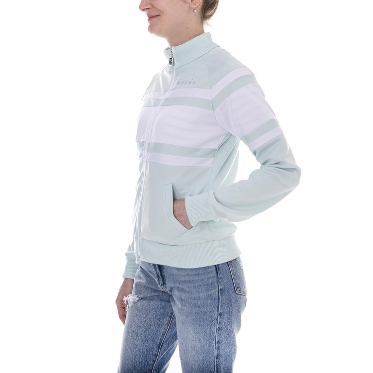 L. JACKET 80S SKY-BLUE CHALK/OPTICAL WHITE 502.172684-C7308  DIADORA 