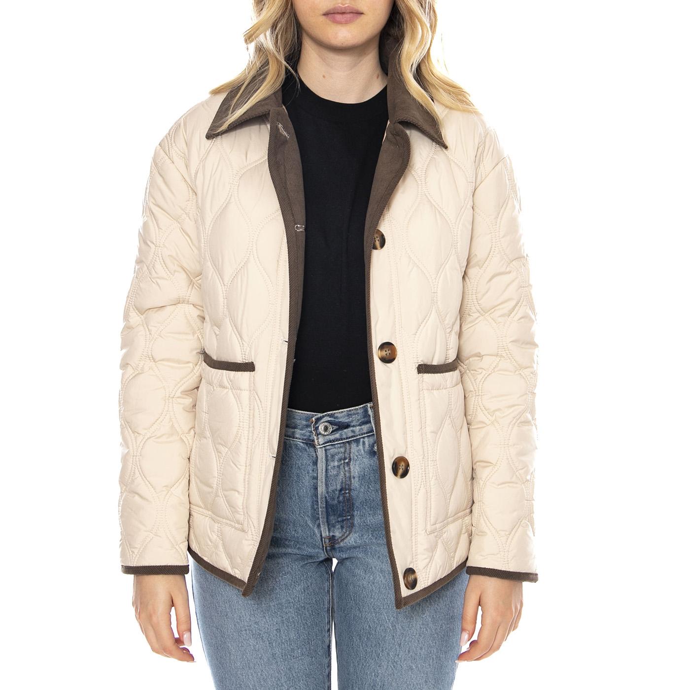 MD M Parkas 161 Taupe - Giacca Donna Beige 3.96.265.17 . MD'M 