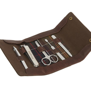 Padbury Manicure Set Olive - Set per Manicure Marrone 222MMAC0436-OL71  BARBOUR 