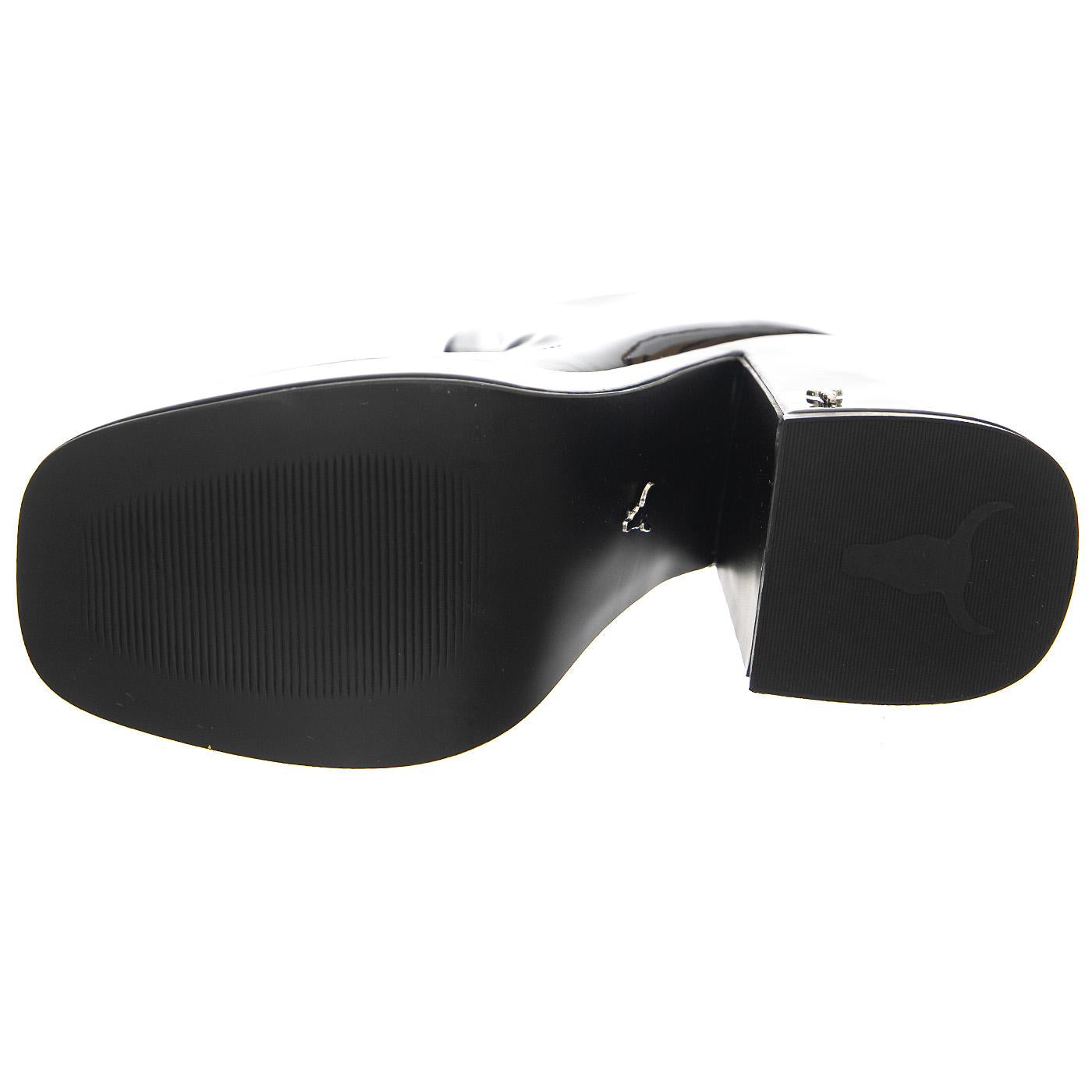 Hedonist Black Stretch Patent PU - Stivali Donna Neri WSSHEDONIST-BLK  WINDSOR SMITH 