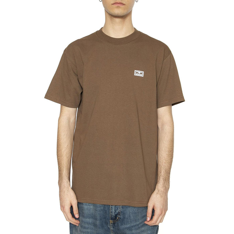 Obey Eyes 3 Tee - Maglietta Girocollo Uomo Marrone 165261826-SLT  OBEY 