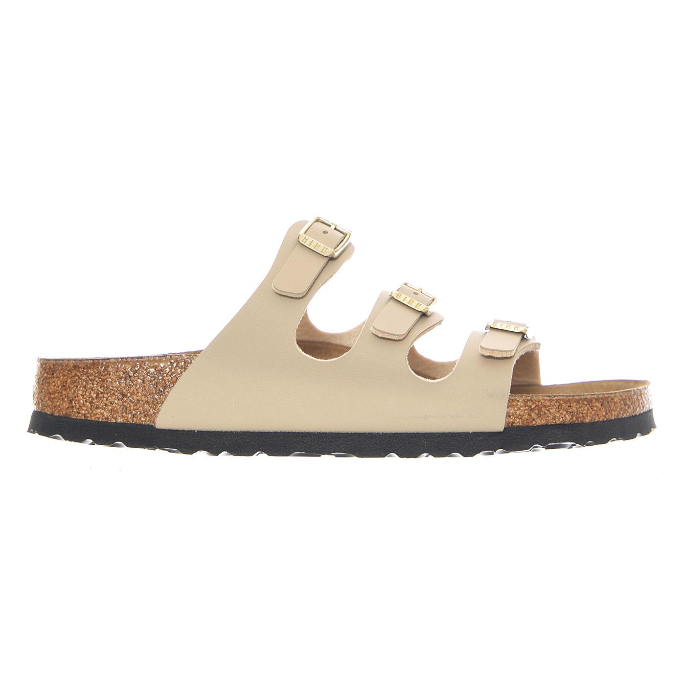 Florida SFB Birko Flor Narrow Fit Sandcastle - Sandali Donna Beige 1029265 SDL BIRKENSTOCK 