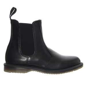 Dr. Martens Flora Black Polished Smooth - Stivali Unisex Neri 32217001 BLK DR.MARTENS 