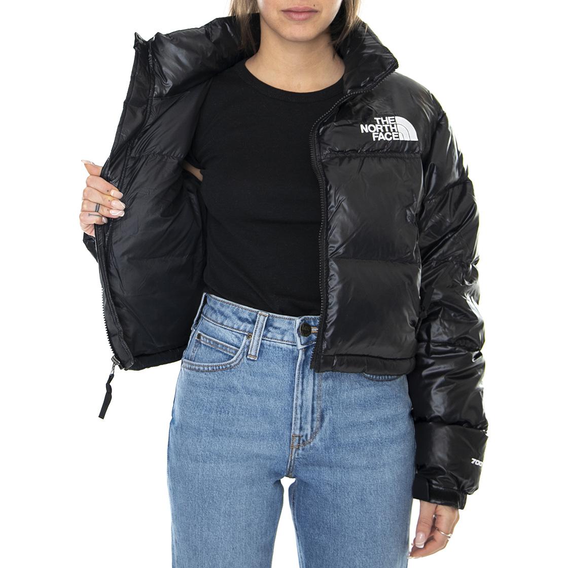 Nuptse - Giacca Invernale Donna Nera NF0A5GGEJK31  THE NORTH FACE 