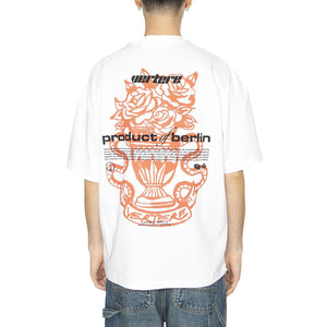 Overlay T-Shirt White - Maglietta Girocollo Uomo Bianca VER-T292-WHT  VERTERE BERLIN 