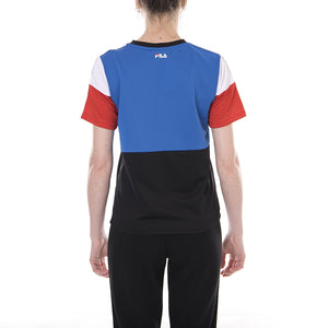 Ariel Tee black-strongblue 682145-L05  FILA 