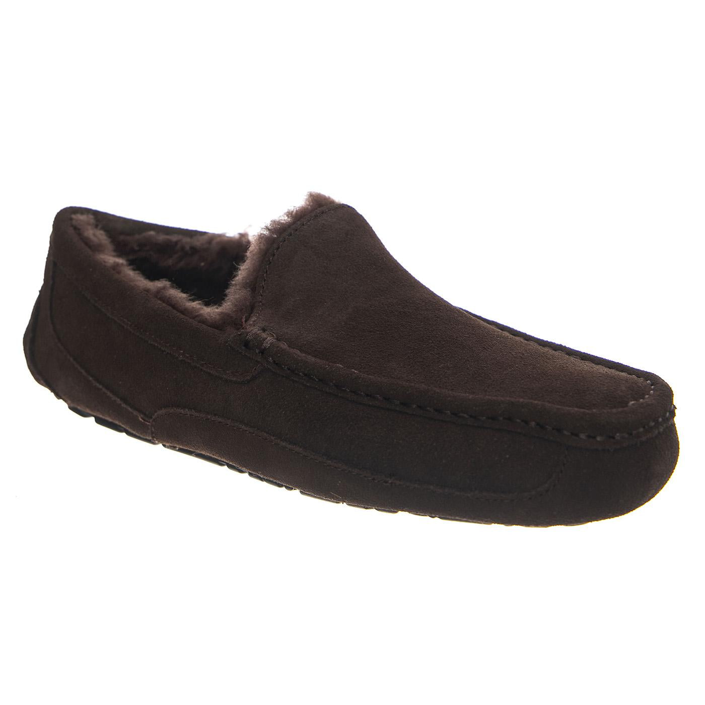UGG M Ascot Dusted Cocoa - Mocassini Uomo in Pelle Scamosciata Marroni 1101110M DDC UGG 