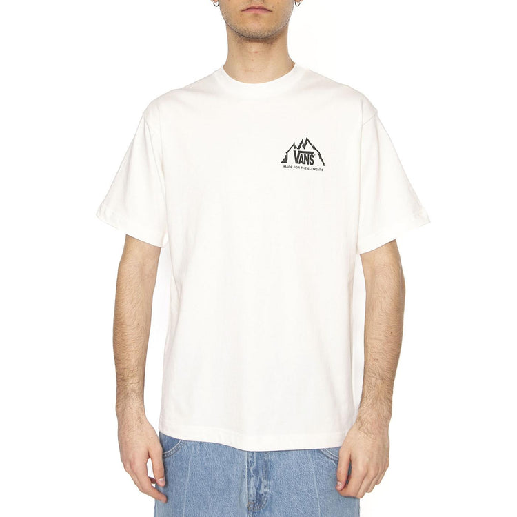 MTE Crestlines SS Tee Egret - Maglietta Girocollo Uomo Bianca VN000JQPC9F1  VANS 