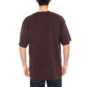 Oversize Basic TS Coffee Bean - Maglietta Girocollo Uomo Marrone I035016.3RM.67. 3RM.67 EDWIN 