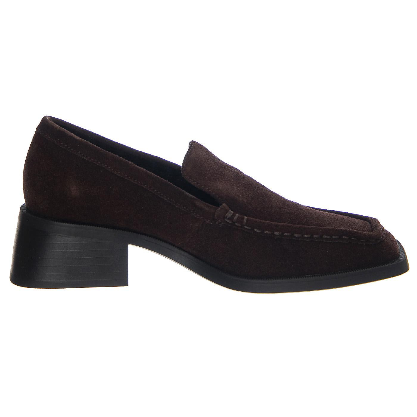 Blanca Cow Suede Espresso Shoes Loafer - Scarpe Donna Marroni VBS5417-640-36  VAGABOND 