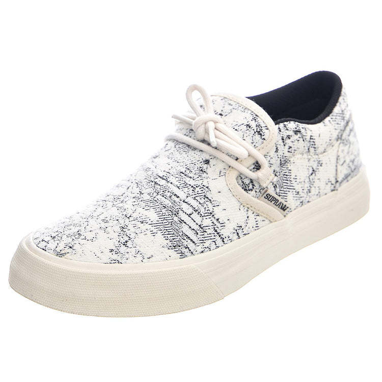 Wm Cuba Sneakers - Off White / Black / Cornerstone - Scarpe Profilo Basso Donna Bianche 98105-162-M-162  SUPRA 