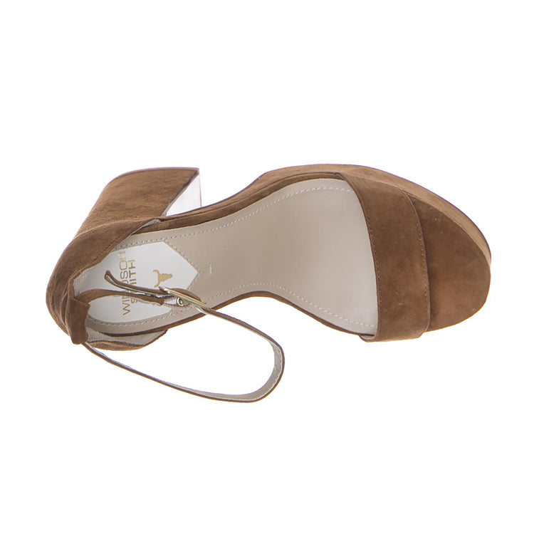 Roar Suede - Tan Brown - Sandali Donna Marroni WSSROAR-TAN  WINDSOR SMITH 