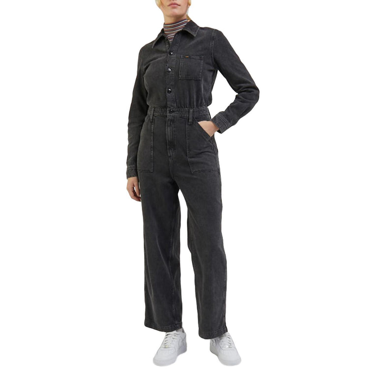 Workwear Unionall Into The Shadow - Tuta Donna Grigia 112341332  LEE 