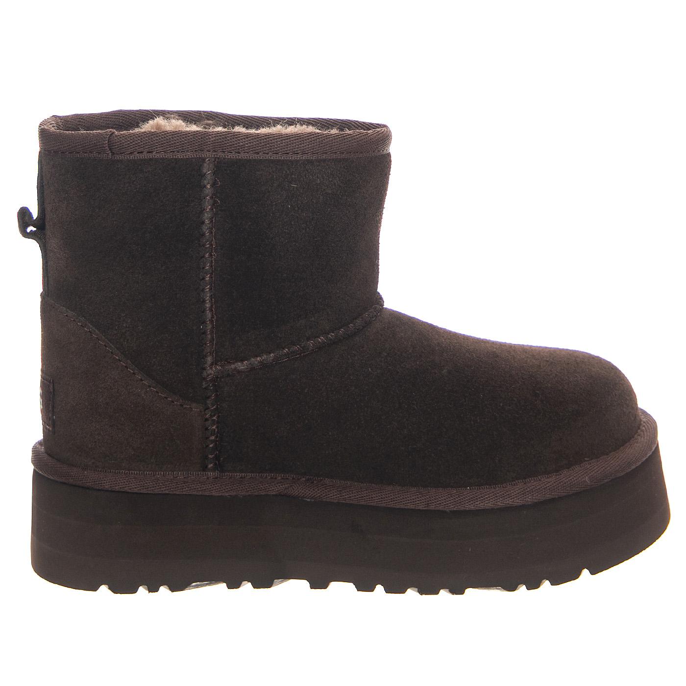 Mount Hope Fleece Brown - Stivaletti Bambini Marroni 1143700K-BCDR  UGG 