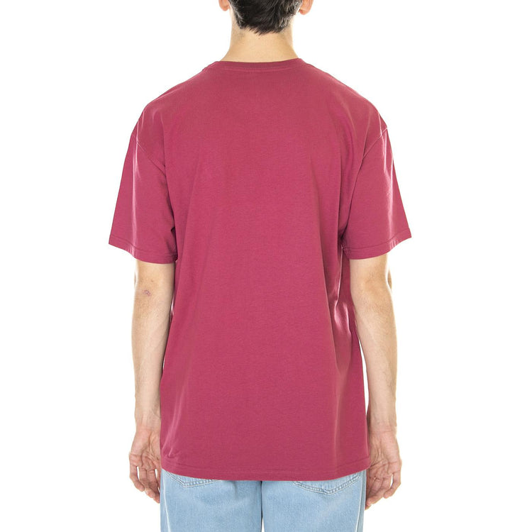 M' S/S Chase T-Shirt Punch / Gold - Maglietta Girocollo Uomo Viola I026391-519  CARHARTT WIP 