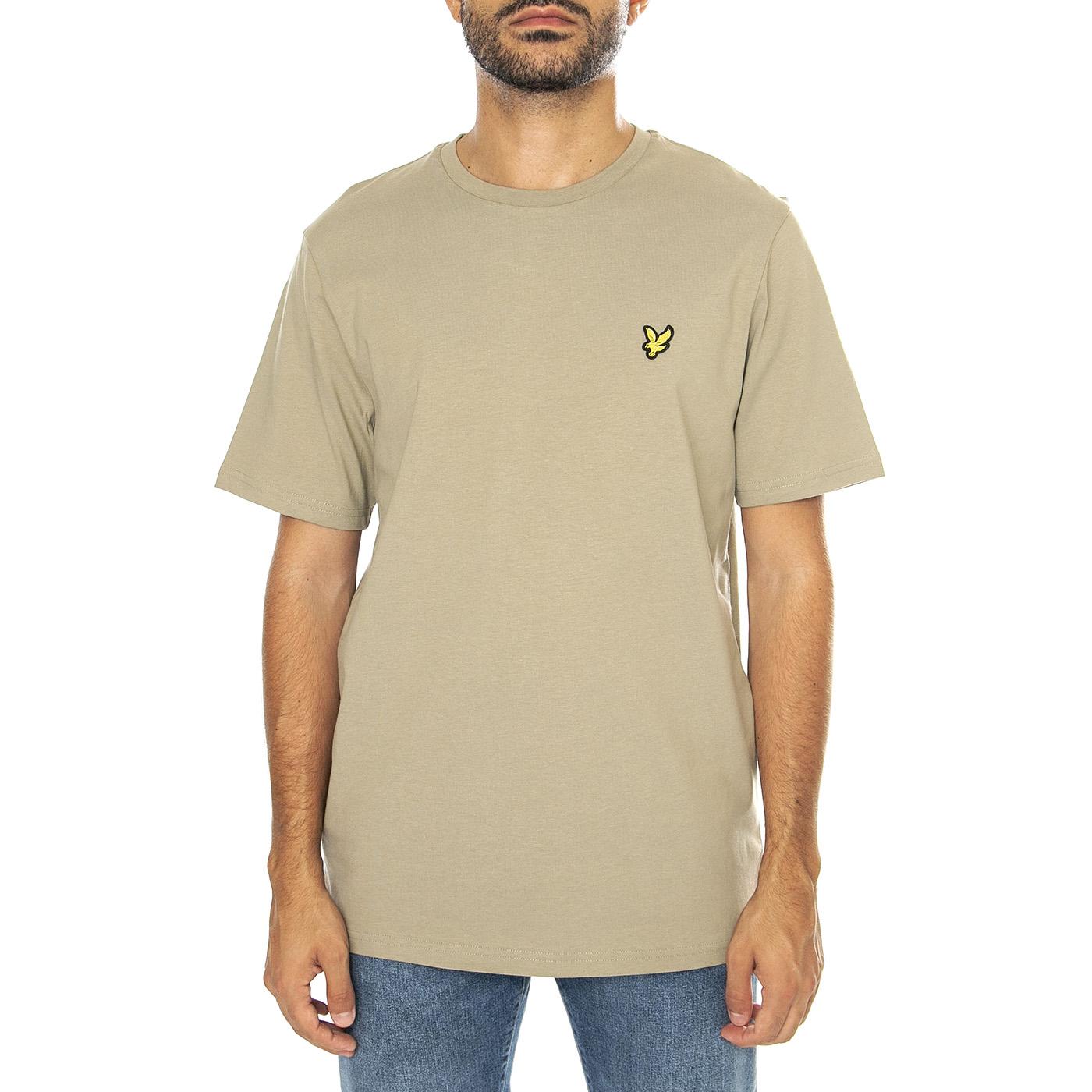 Plain T-Shirt Sage Uniform - Maglietta Girocollo Uomo Beige TS400VOG-X309  LYLE & SCOTT 