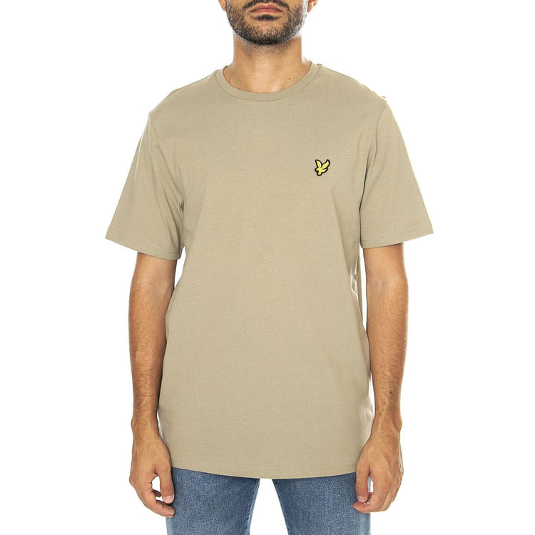 Plain T-Shirt Sage Uniform - Maglietta Girocollo Uomo Beige TS400VOG-X309  LYLE & SCOTT 