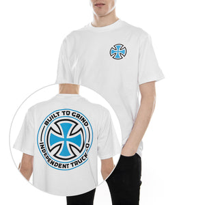 BTG Cross Tee White INA-TEE-BTG Cross Tee White  INDEPENDENT 