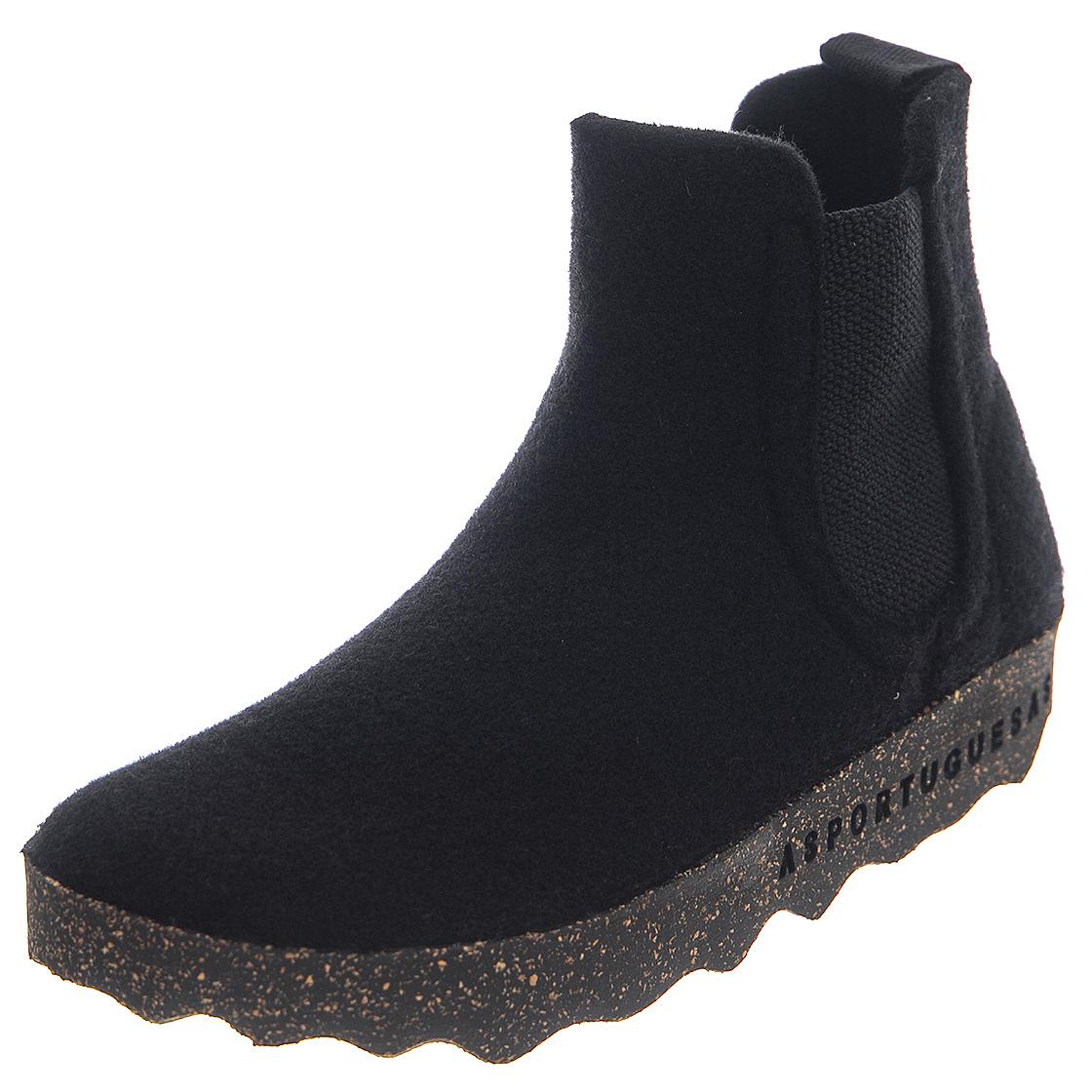 Caia - Stivaletti Profilo alla Caviglia Donna Neri P018084010  ASPORTUGUESAS 