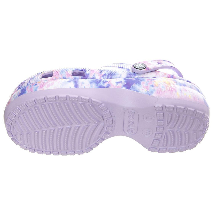 Classic Platform - Sandali Donna Multicolore / TieDye Graphic / Lavender CR.207151-LVMT  CROCS 