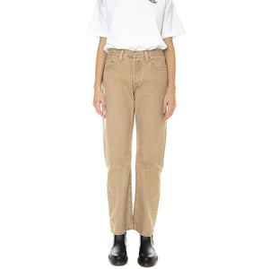 90'S 501 Z3079 Brown Stonewash - Pantaloni Denim Jeans Donna Marroni A1959-0007  LEVIS 