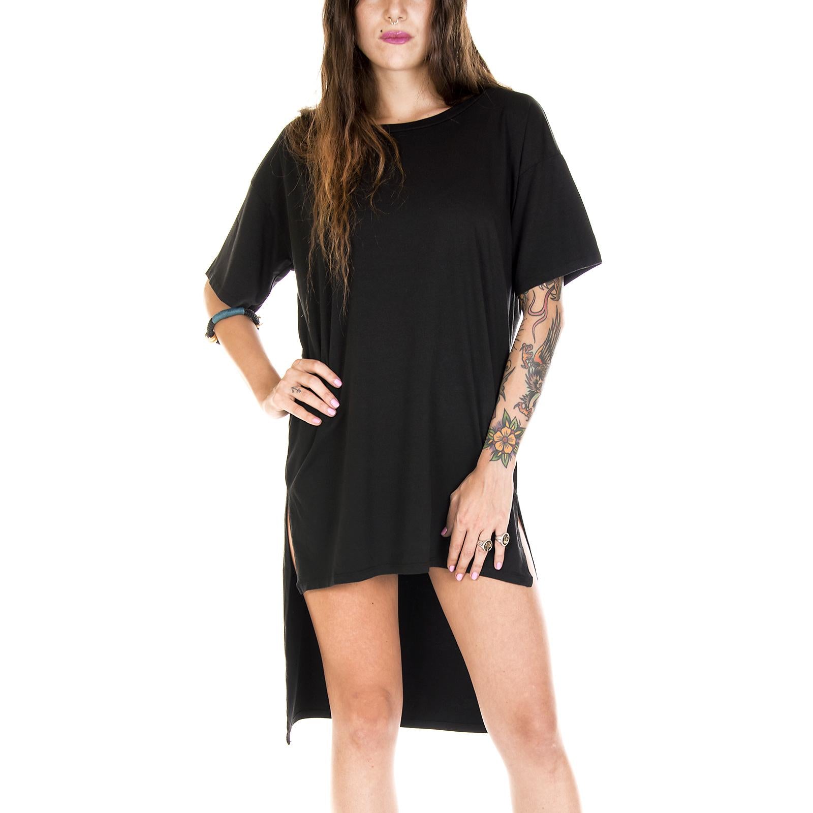 EPF-L65 ELAINE TUNIC-BLACK GCCELAINE TUNIC-BLK  GROCERIES 