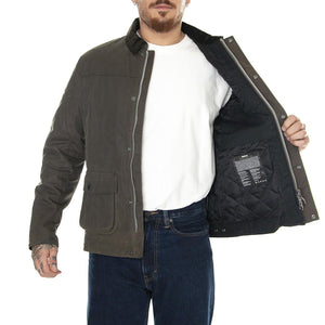 M' Brunden Wax Beech - Giacca Invernale Uomo Verde MWX2194-SN72-FW23  BARBOUR 