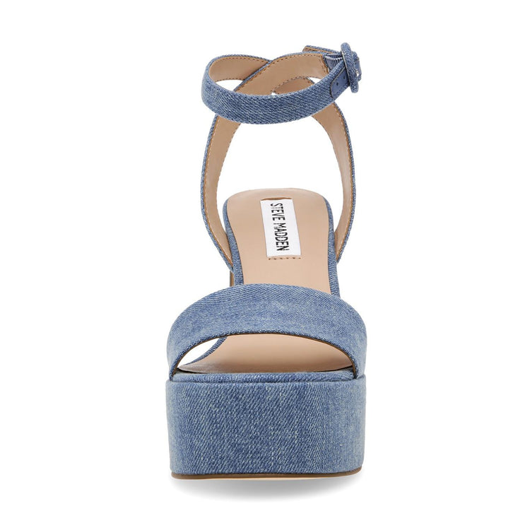 Paysin Blue Denim Fabric - Sandali Donna Denim Jeans Blu SMSPAYSIN-BLU  STEVE MADDEN 