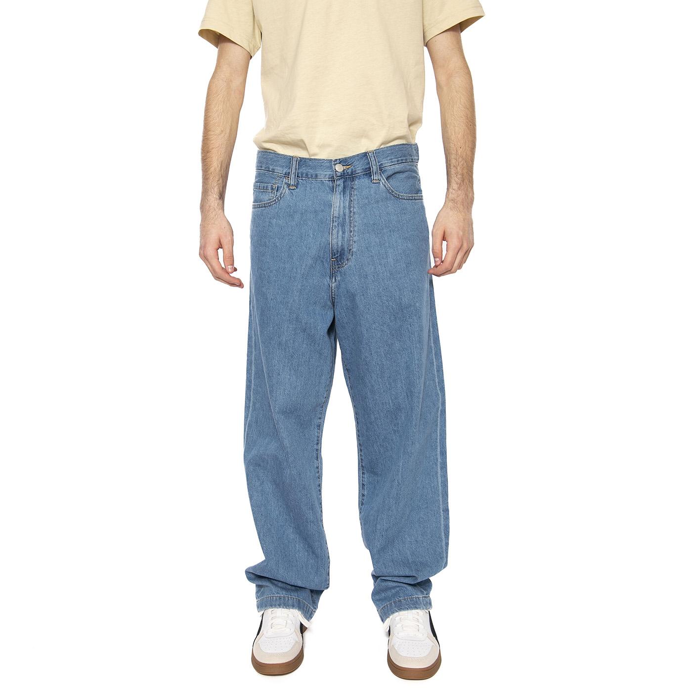 Lucas Pant Blue - Pantaloni Denim Jeans Uomo Blu I035245.0135  CARHARTT WIP 