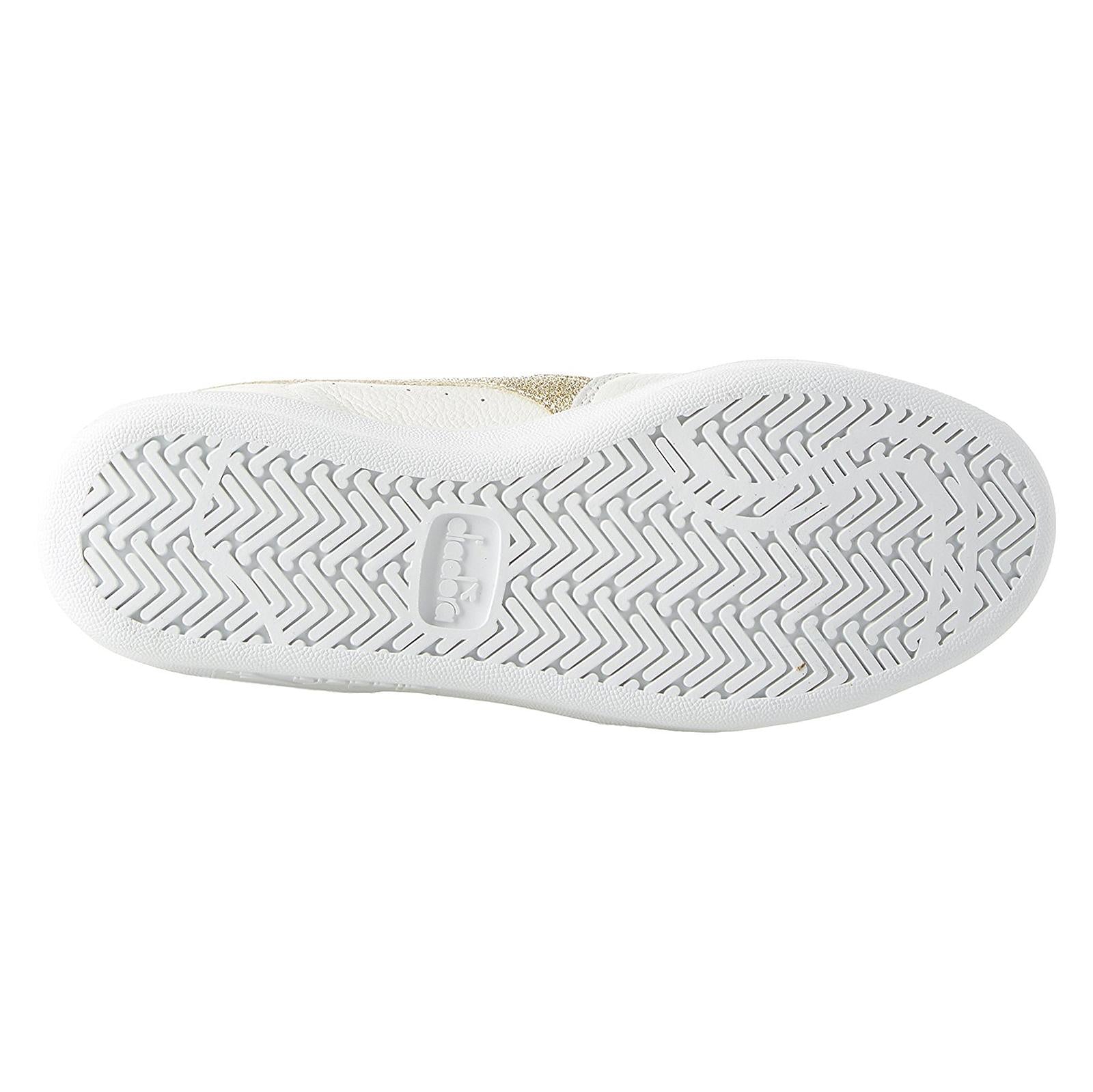 B.ELITE L WN WHITE/GOLD 501.173135-C1070  DIADORA 