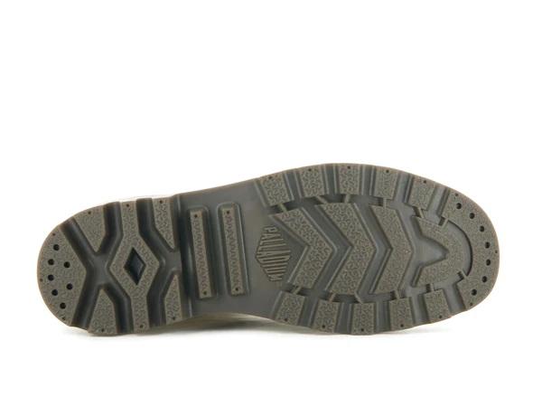 Pampa Hi Supply Leather Bone Brown - Stivaletti alla Caviglia Uomo Marroni PAS77963-230-M  PALLADIUM 