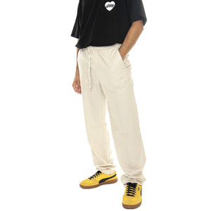 Sinus Loose 0007 Cot Lin Pant Noos Silver Lining - Pantaloni Uomo Beige 22028267-Silver Lining  ONLY & SONS 