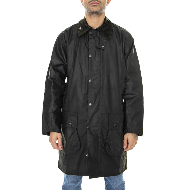 Classic Northumbria Wax Jacket Olive - Giacca Invernale Uomo Marrone 222MMWX0009-OL91  BARBOUR 