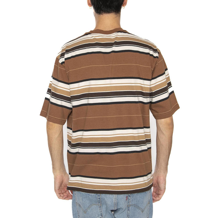 SS Workwear Tee Wild Frontier Printed ST Brown - Maglietta Girocollo Uomo Multicolore A5850-0019  LEVIS 