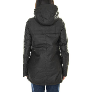 Cassley - Giacca Invernale con Cappuccio Donna Verde LWX1080-OL71-FW21  BARBOUR 