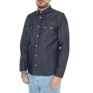101 50S Western Shirt Dry-L93CJS41 - Camicia Denim Jeans Uomo Blu 112331400  LEE 