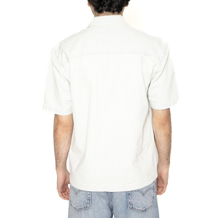 SS Casey Jones Shirt Light Wash - Camicia Maniche Corte Uomo Beige 112362760  WRANGLER 