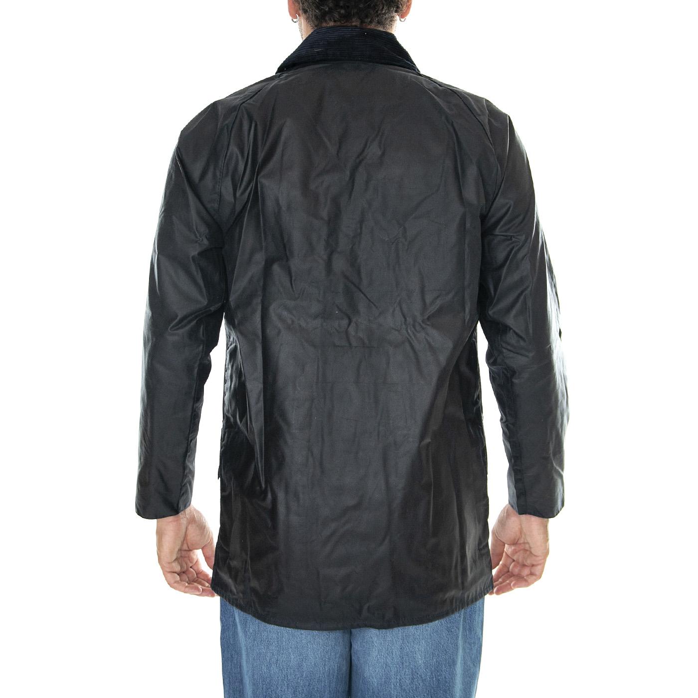 M's Beaufort Wax Jacket Navy - Giacca Invernale Uomo Blu MWX0017-NY91-FW23  BARBOUR 