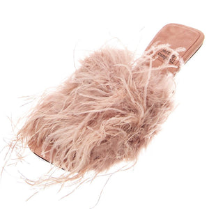 Chauffeur Blush Combo Faux Suede+Fur - Sandali Donna Rosa JCSJC-921-9-1-BLU  JEFFREY CAMPBELL 