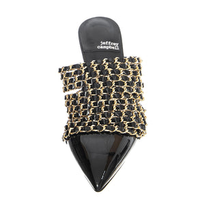 Disorder - Sandali Donna Neri JCSR129G35-BLA  JEFFREY CAMPBELL 