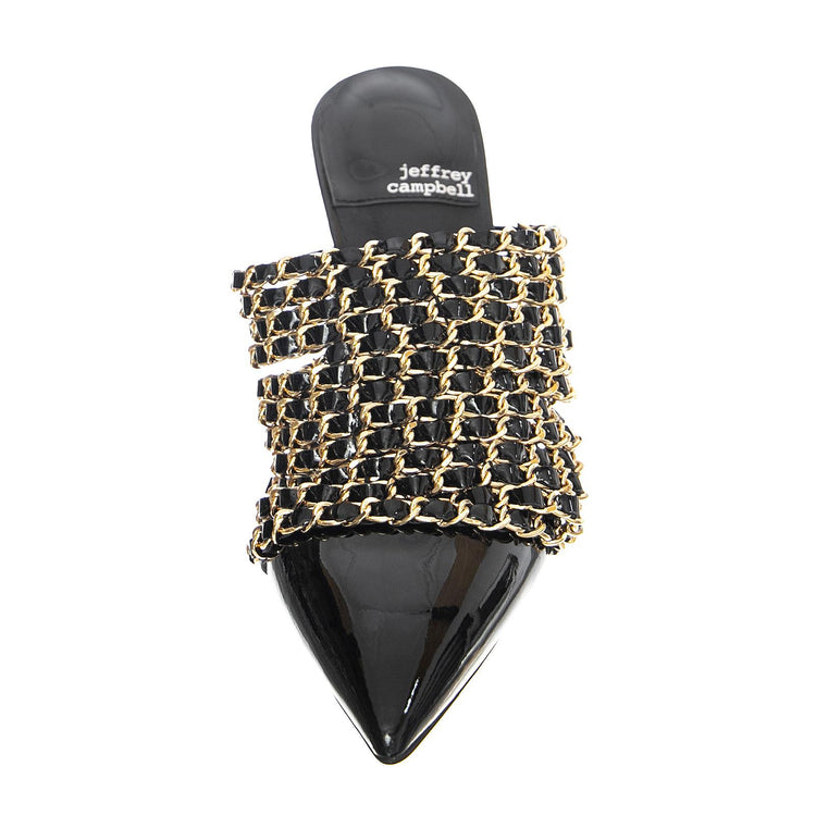 Disorder - Sandali Donna Neri JCSR129G35-BLA  JEFFREY CAMPBELL 