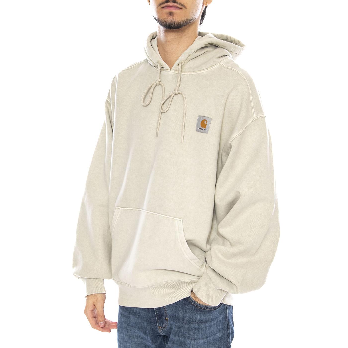 Hooded Vista Sweat Fleur De Sel - Felpa con Cappuccio Uomo Beige I029523.2LPGD  CARHARTT WIP 