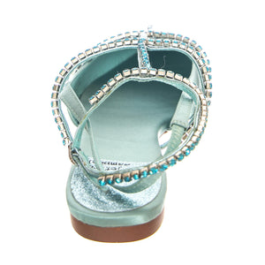 W' Pristina-Torquoise Saint Combo - Sandali Donna Turchesi JCR2P-150A  JEFFREY CAMPBELL 