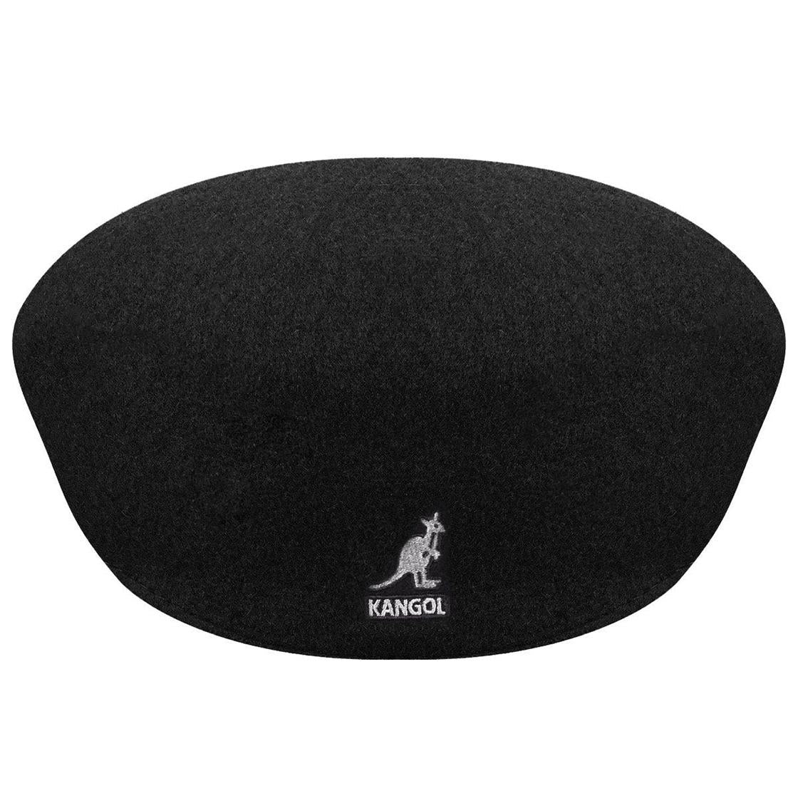 504 Kangol Cap Black - Cappellino a Coppola Nero 0258BC-BK001 . KANGOL 