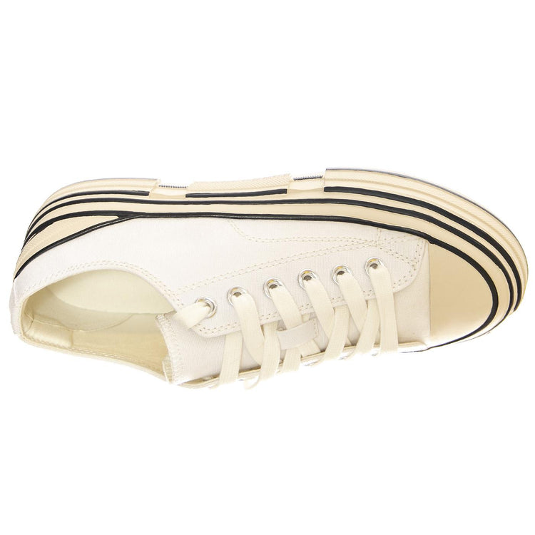 JC Play Endorphin-H Canvas White Shoes - Scarpe Donna Bianche PLSJCD-037-1-10-LWHT  JEFFREY CAMPBELL 