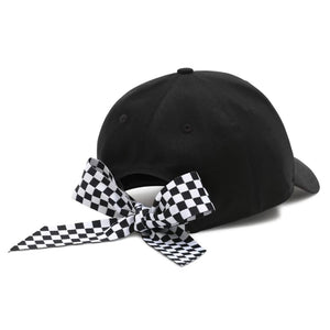 Wm Bow Back Hat Black / White - Capellino con Visiera Nero VN0A4UM9Y281  VANS 