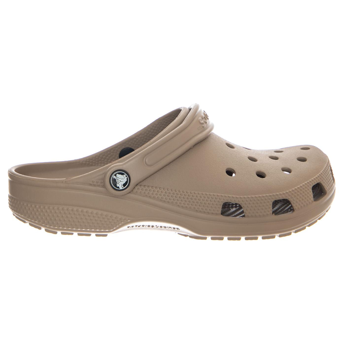 Classic Sabot Unisex Brown - Sandali Uomo / Donna Marroni CR.10001 TAUP CROCS 