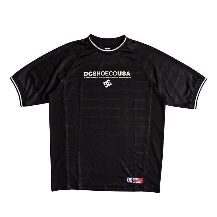 DC T-shirt Wes Soccer Jersey Black ADYKT03108-KVJ0  DC 